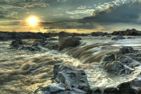 Ríos turbulentos, el poder del agua