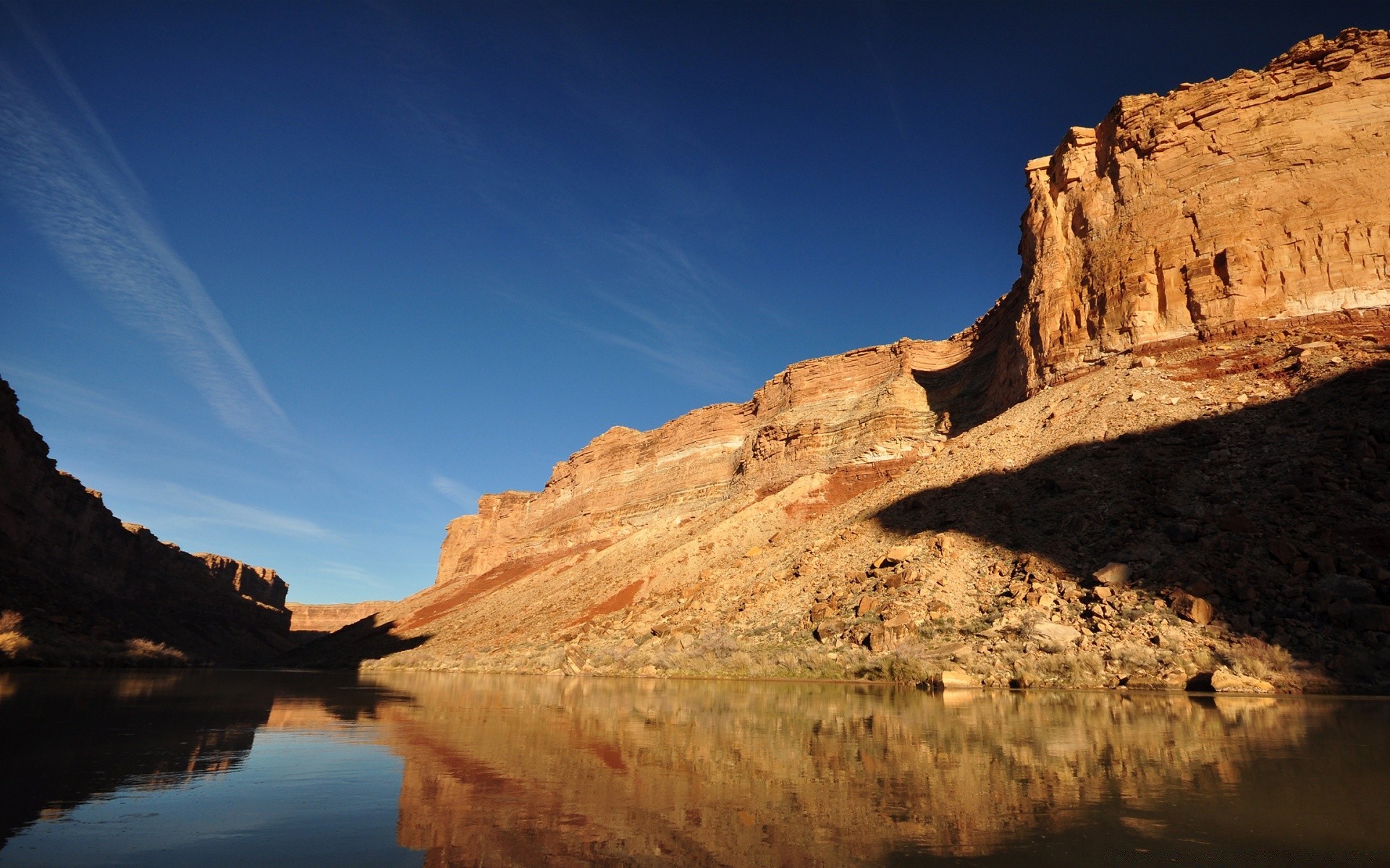 rivières étangs et ruisseaux étangs et ruisseaux à l extérieur voyage eau ciel paysage coucher de soleil nature désert aube scénique rock géologie soir grès crépuscule montagnes