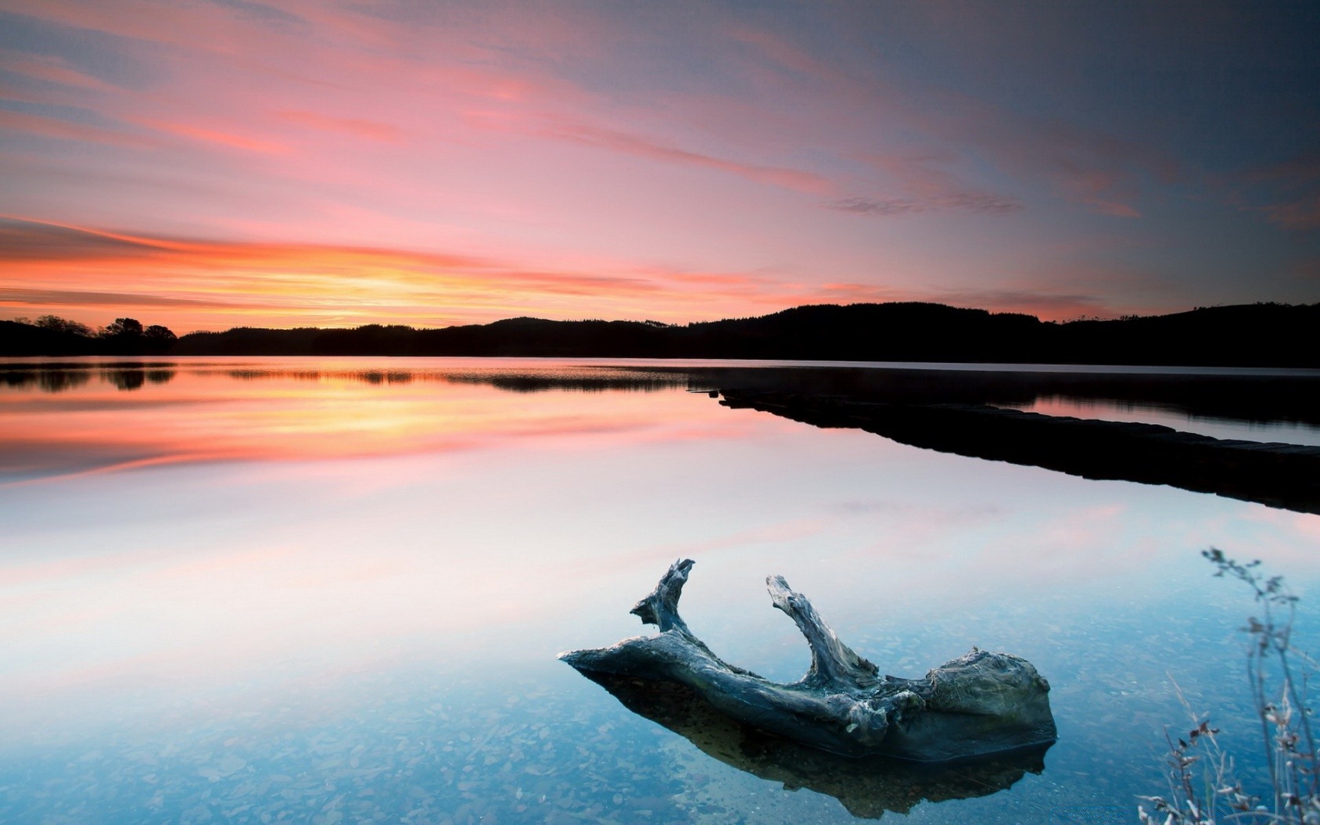 flüsse teiche und bäche teiche und bäche wasser sonnenuntergang dämmerung dämmerung abend landschaft reisen himmel reflexion im freien