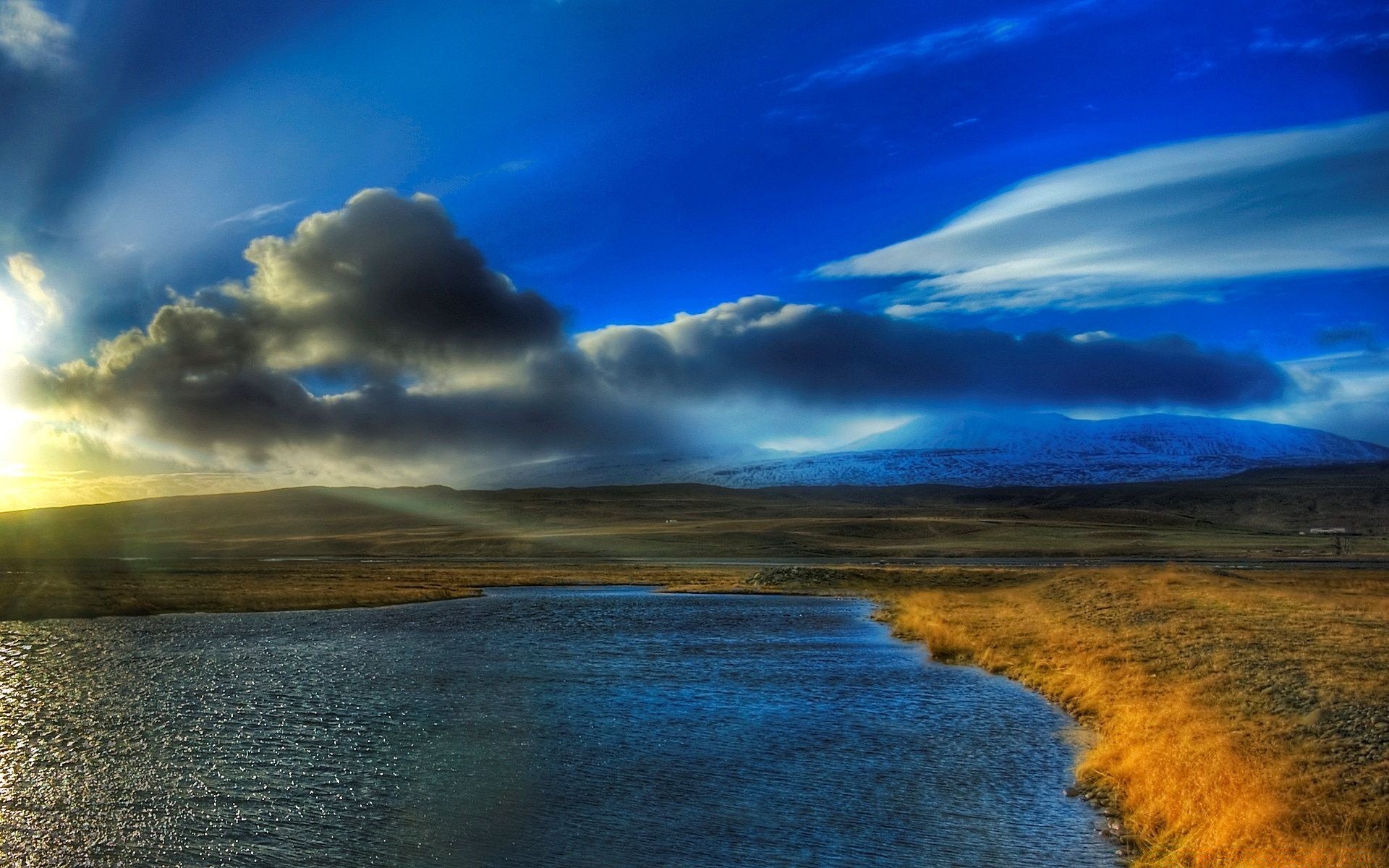 rivers ponds and streams water sunset sky dawn nature landscape travel outdoors dusk evening lake sun reflection summer fair weather