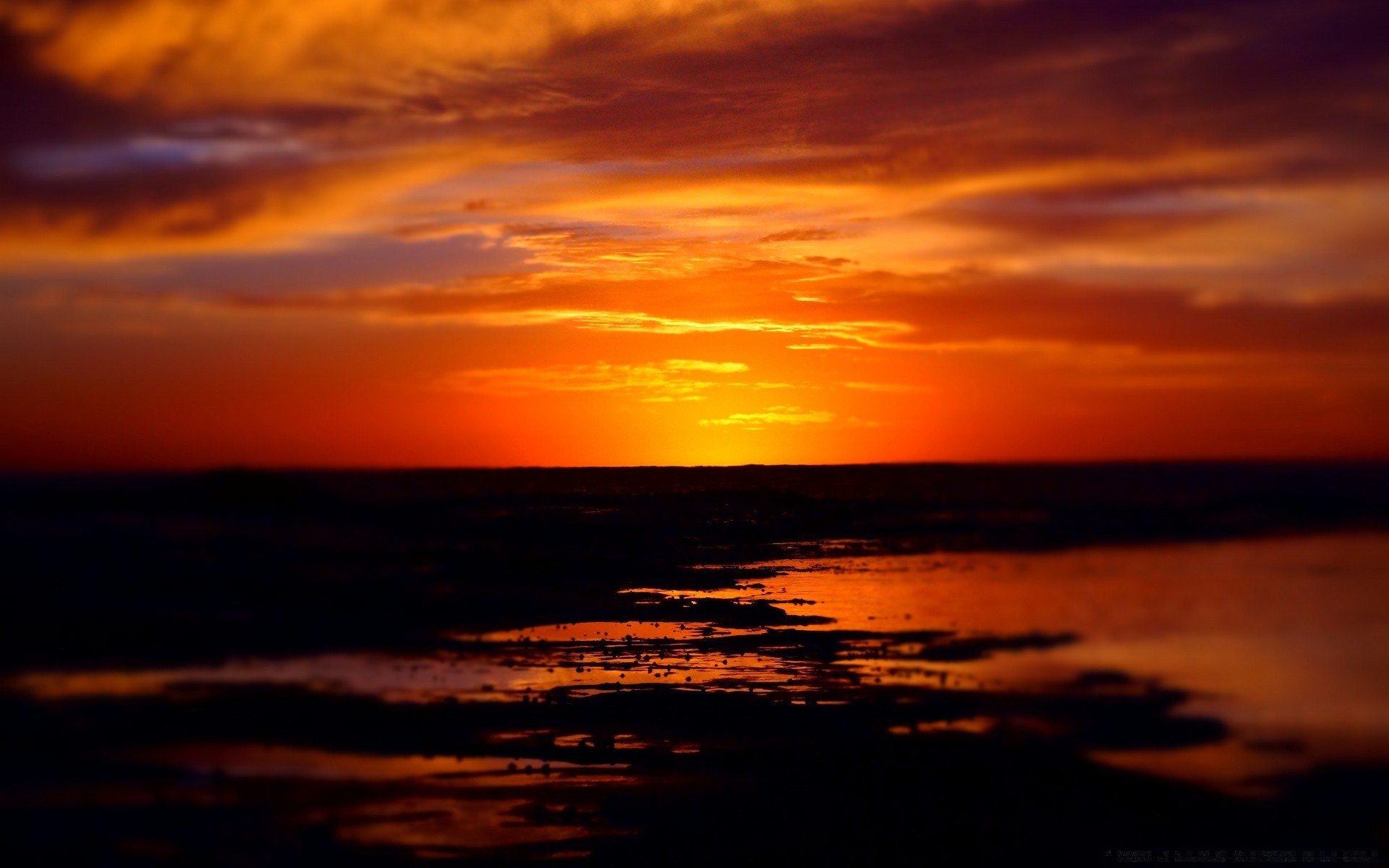 the sky sunset dawn dusk water evening sun sky beach sea reflection nature