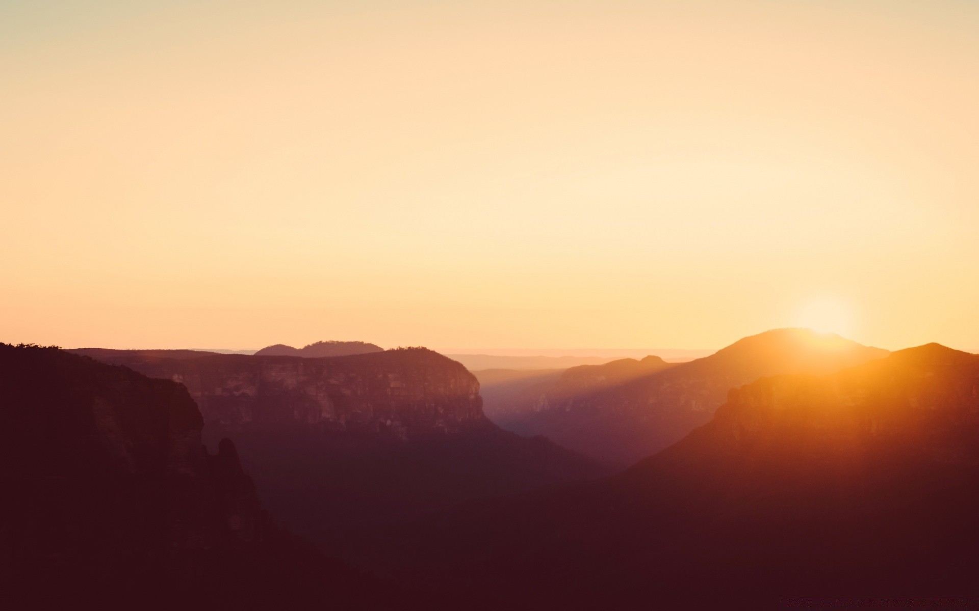 the sky sunset dawn fog evening dusk sun landscape mountain sky backlit mist light outdoors travel silhouette nature moon