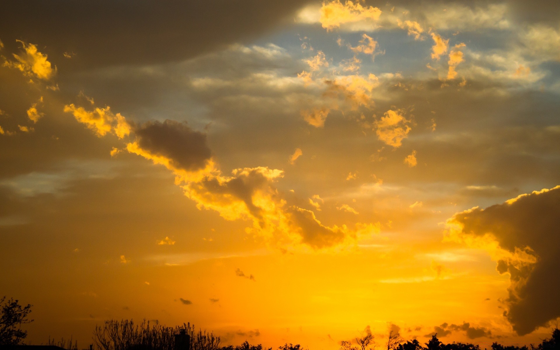 ciel coucher de soleil aube soleil soir ciel paysage rétro-éclairé silhouette crépuscule beau temps météo lumière nature