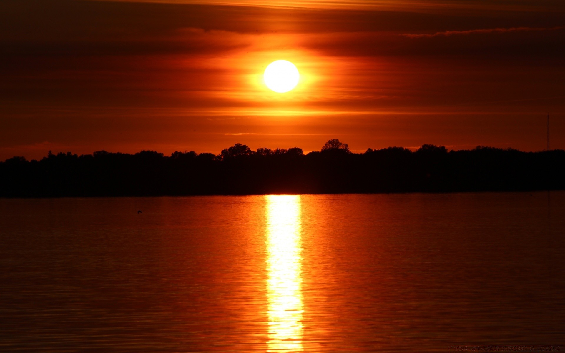 cielo tramonto alba acqua sera riflessione crepuscolo lago sole paesaggio silhouette cielo bel tempo natura