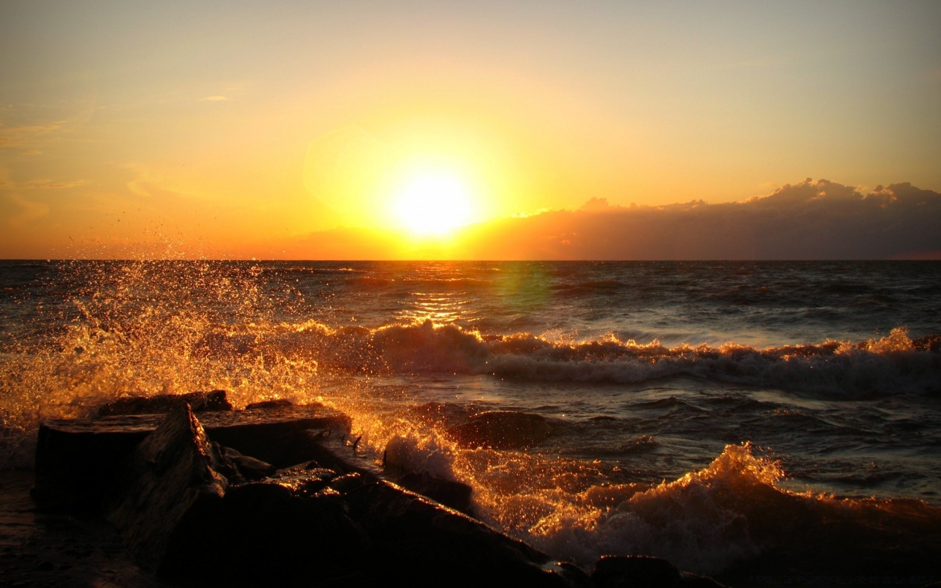 cielo puesta de sol amanecer sol noche anochecer agua mar playa paisaje océano cielo paisaje buen tiempo