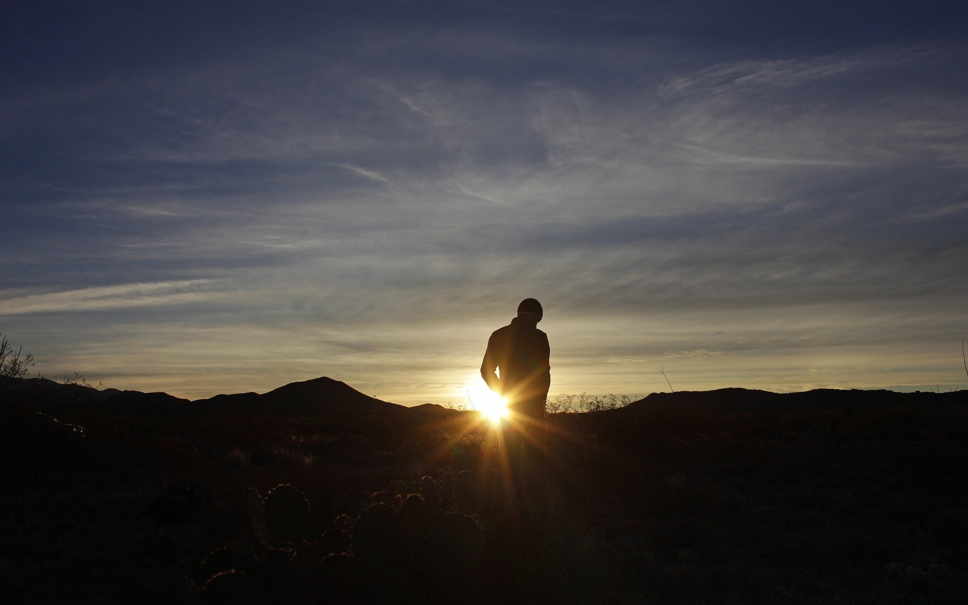 céu pôr do sol paisagem amanhecer anoitecer noite céu sol luz de fundo luz montanhas silhueta lua viajar ao ar livre deserto