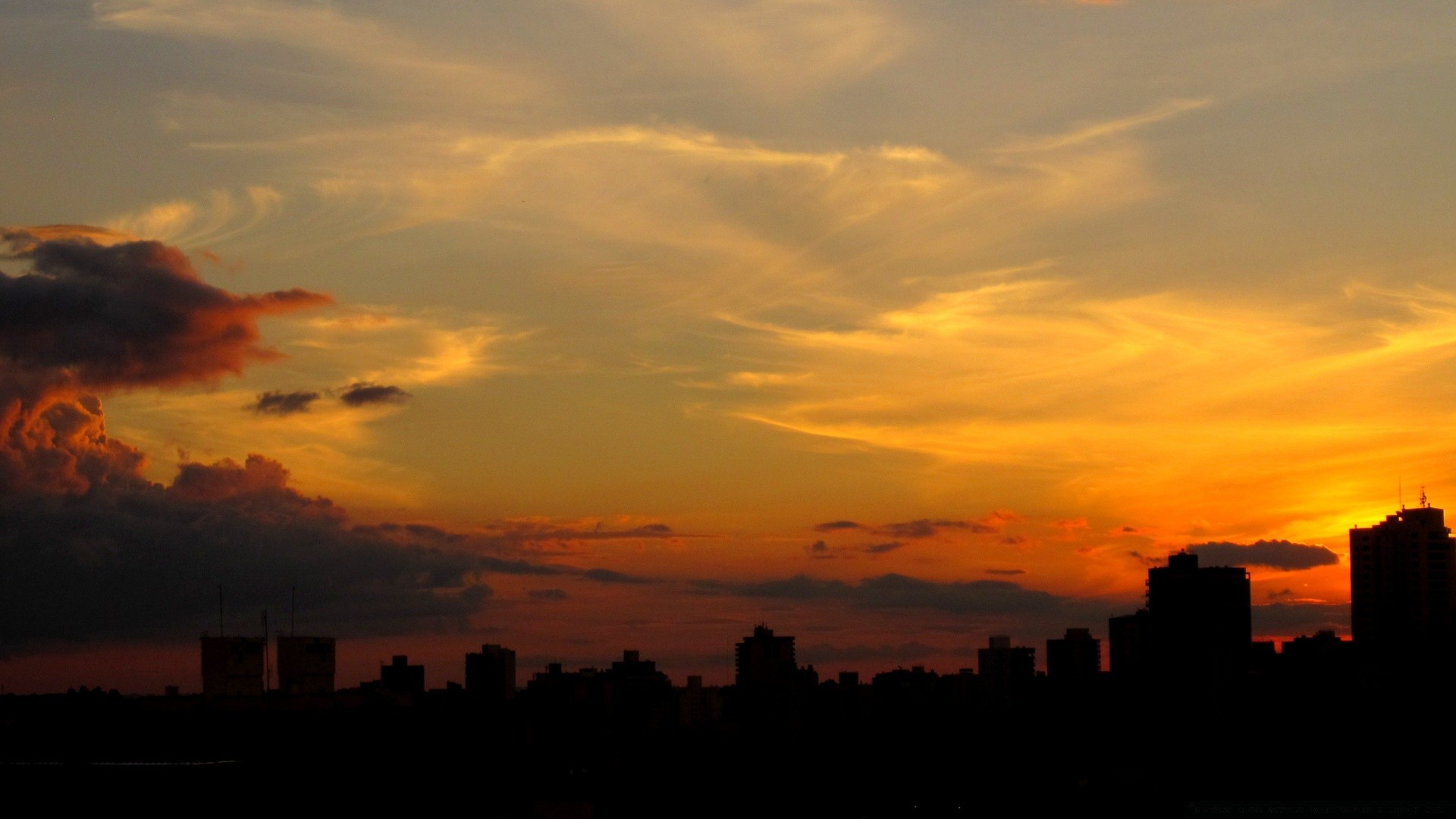 the sky sunset evening dawn sky sun dusk outdoors silhouette daylight light landscape backlit