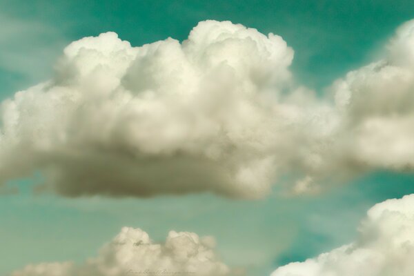 Clouds outdoors in good weather