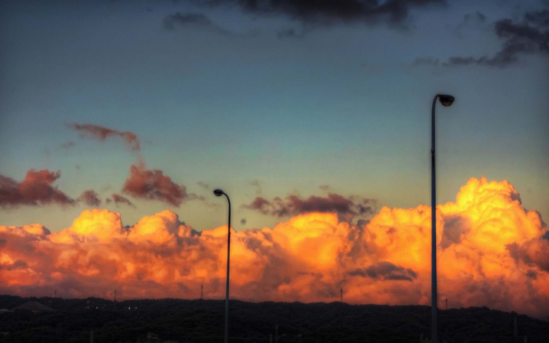 cielo puesta de sol paisaje cielo silueta luz medio ambiente contaminación energía noche sol amanecer humo iluminado crepúsculo