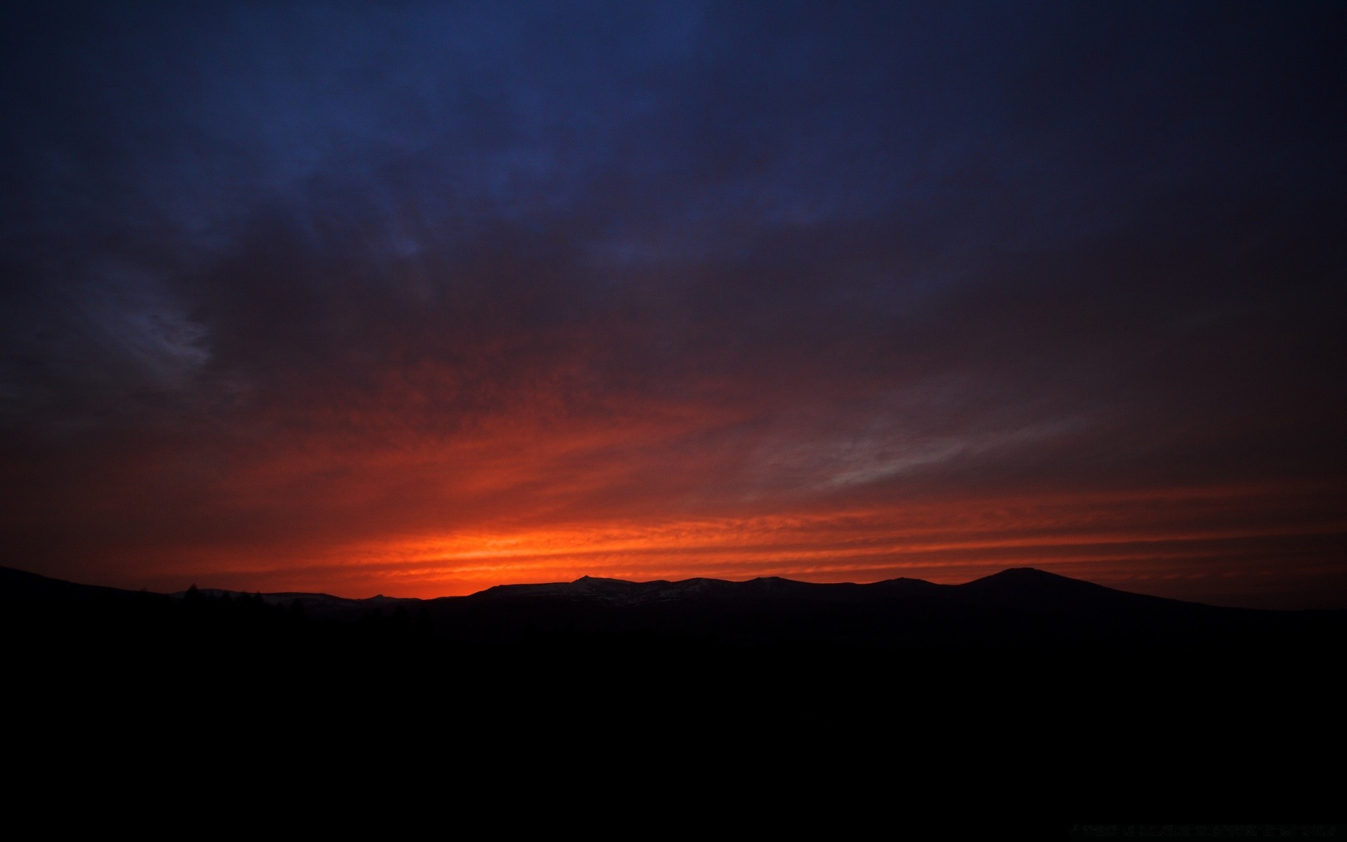 ciel coucher de soleil crépuscule soir aube ciel soleil lune silhouette paysage rétro-éclairé voyage à l extérieur