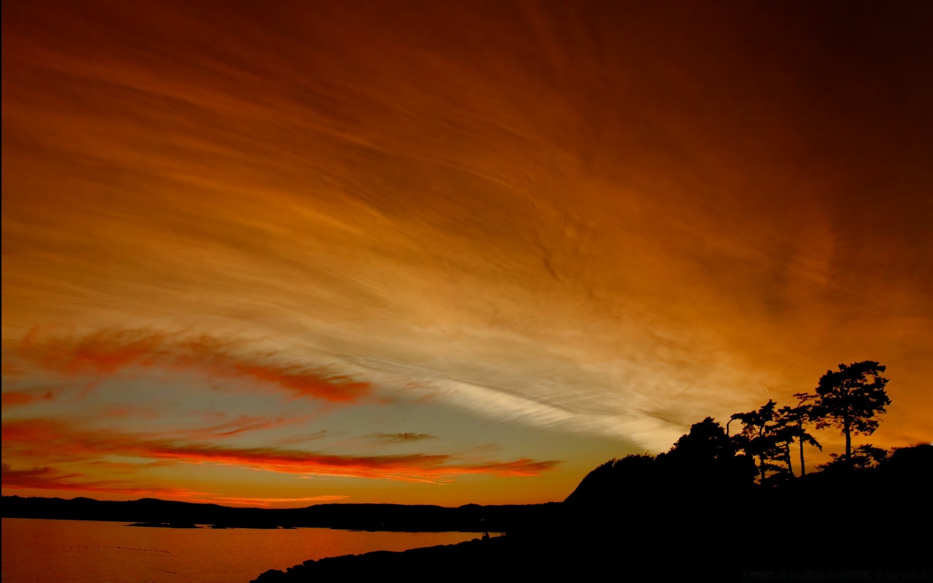 the sky sunset dawn sun evening silhouette backlit landscape sky dusk nature light fair weather outdoors