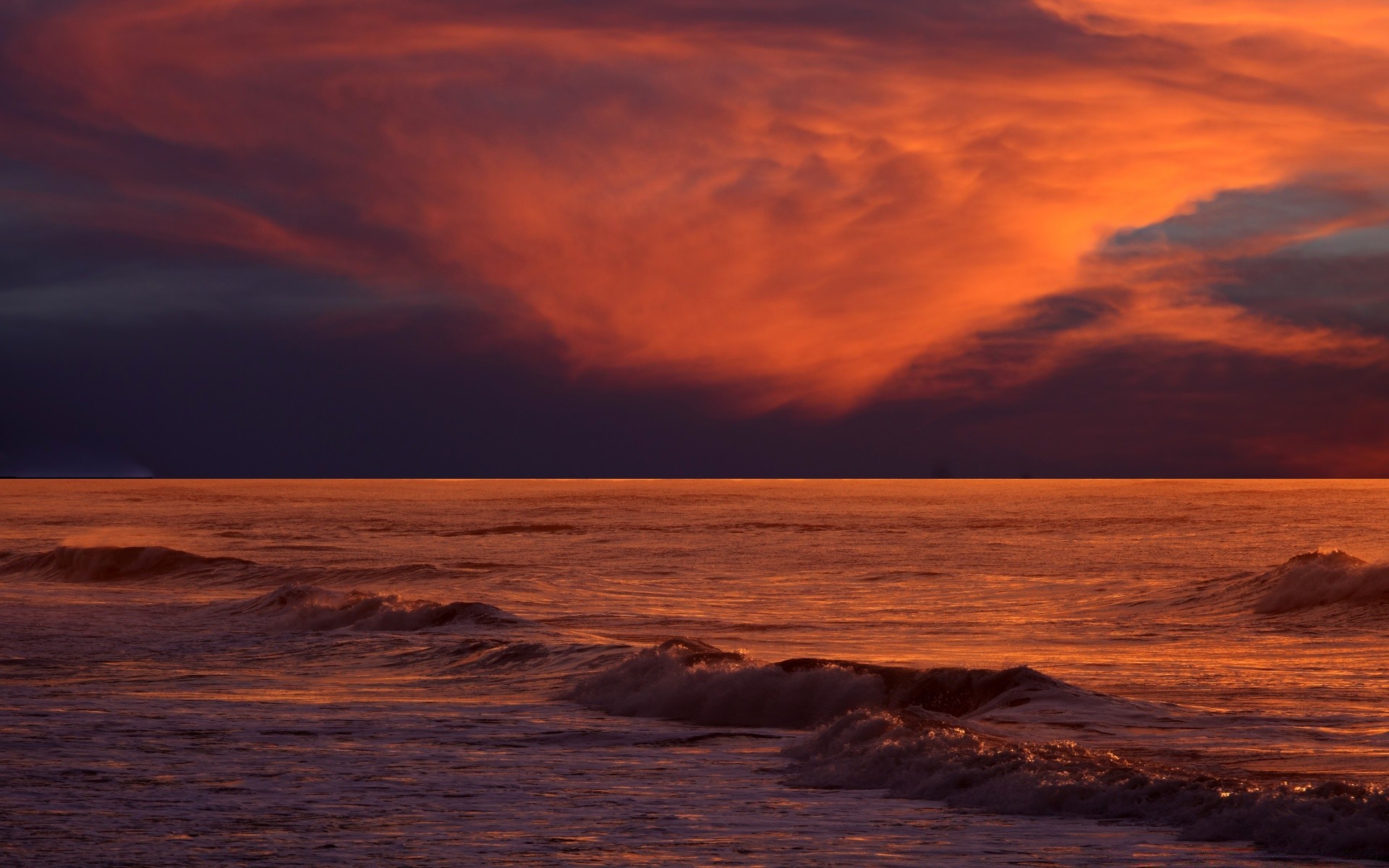 ciel coucher de soleil soir crépuscule eau aube ciel océan plage mer paysage paysage soleil