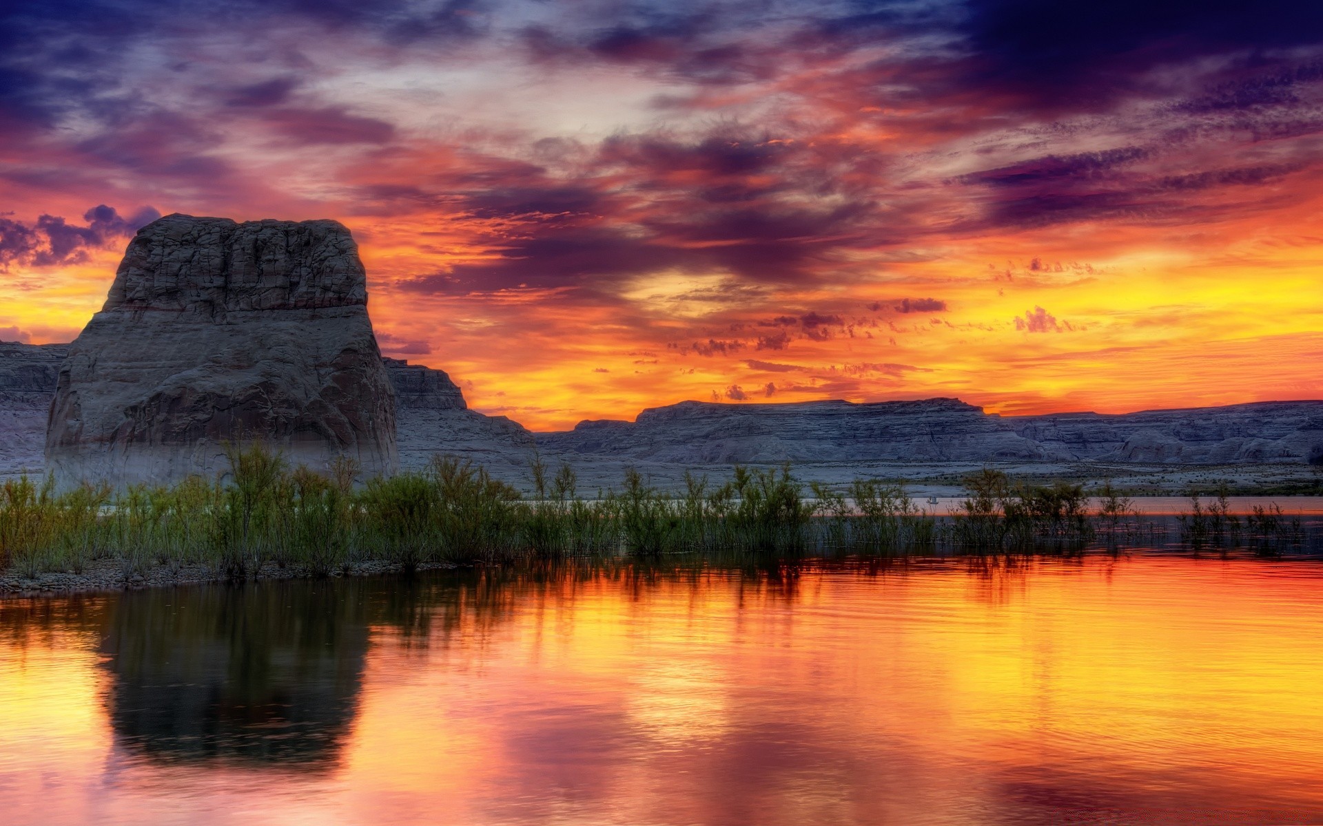 lake sunset water reflection dawn dusk travel evening nature sky outdoors landscape summer sun