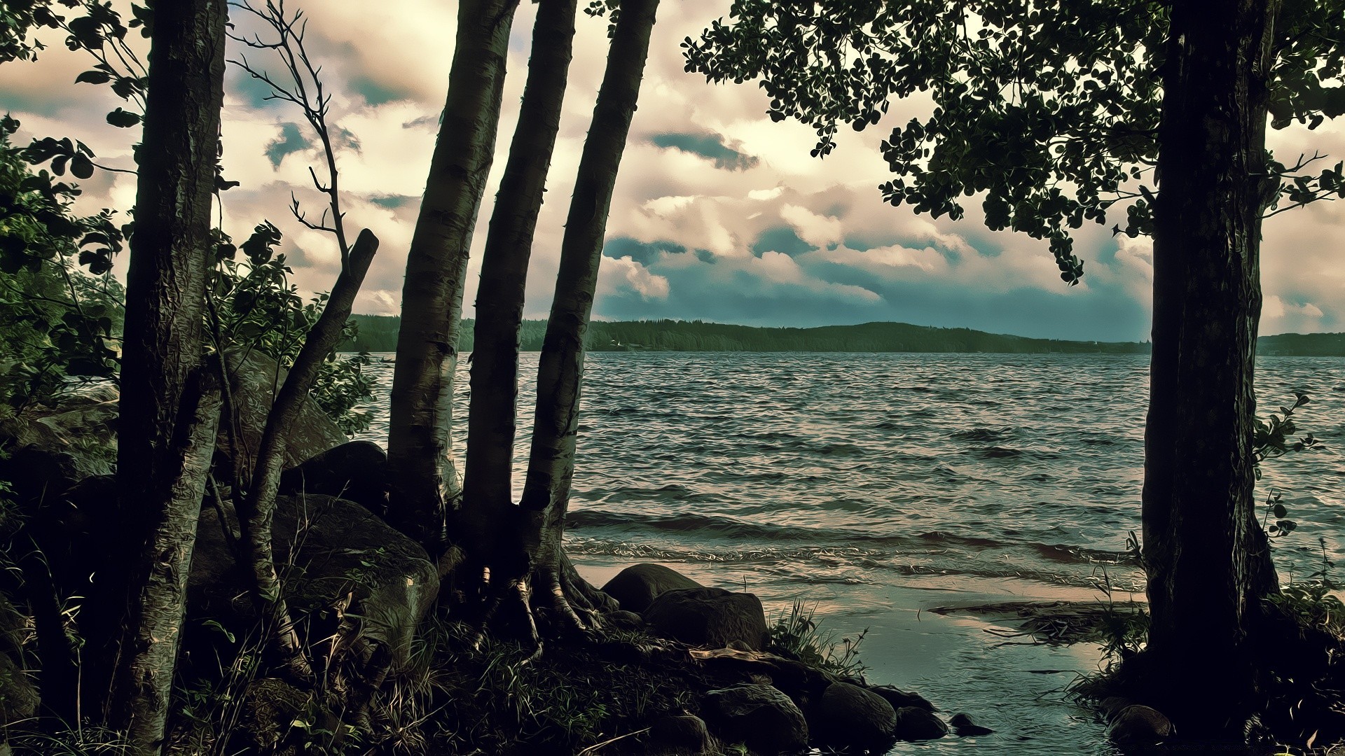 lac arbre eau paysage bois nature à l extérieur aube plage voyage ciel