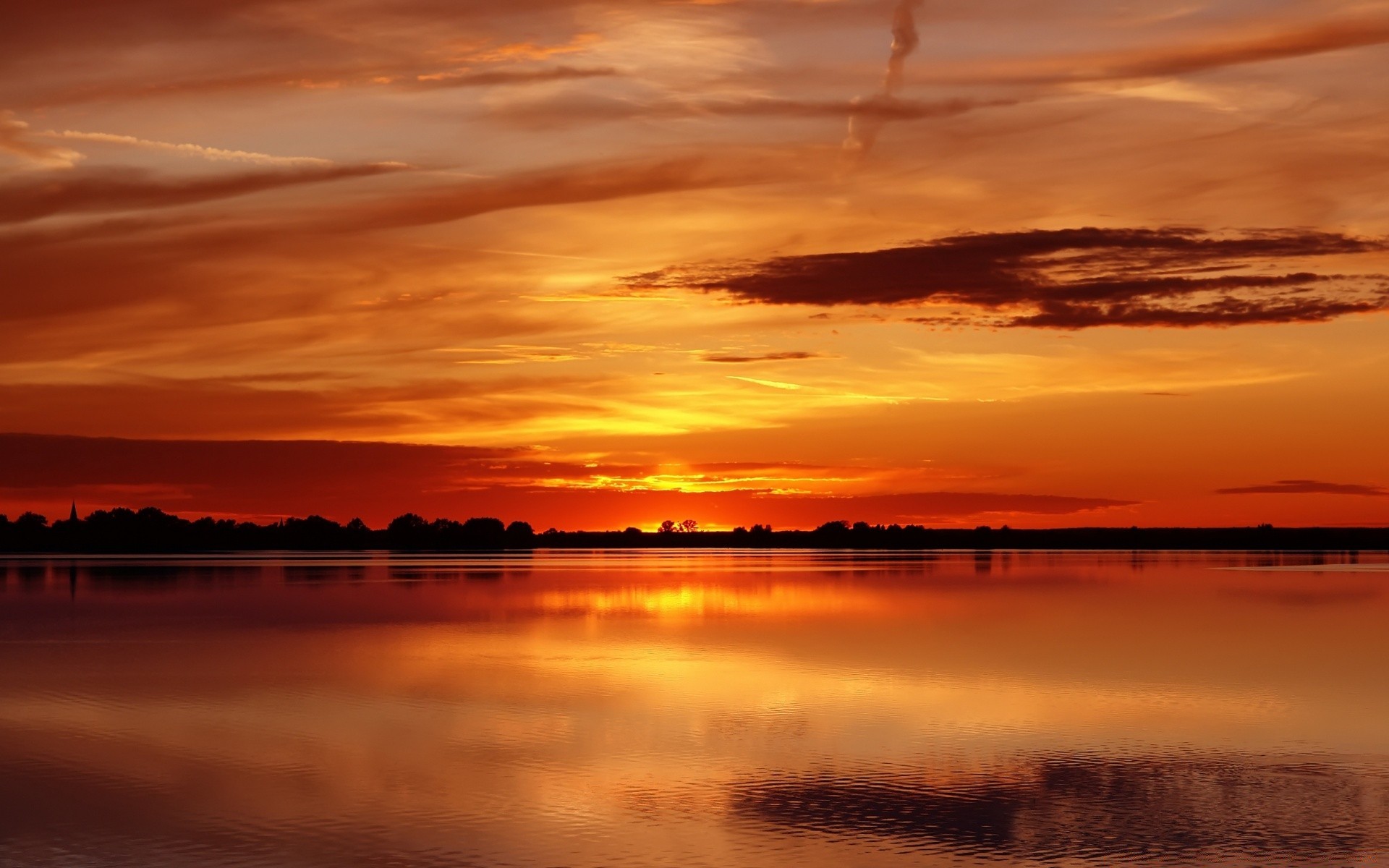 lake sunset dawn water sun dusk beach evening sky sea landscape ocean fair weather nature