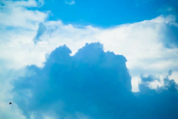 Sommerhimmel mit Wolken