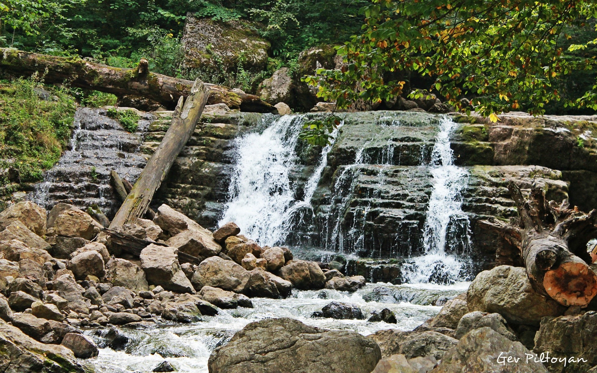 şelaleler şelale su akış kaya nehir doğa manzara art arda sıralı açık havada ahşap sonbahar dere taş akış seyahat hareket rapids doğal yaprak