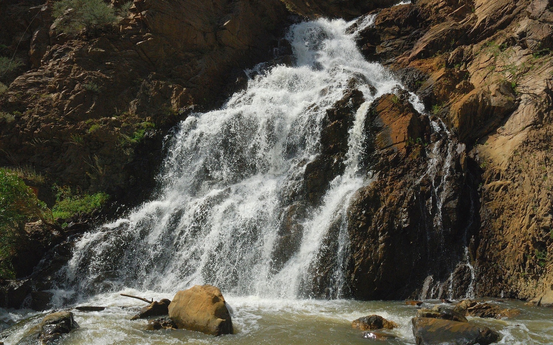 şelaleler su şelale nehir açık havada seyahat akış hareketler kaya doğa manzara rapids art arda sıralı sıçrama ıslak çevre gün ışığı akış