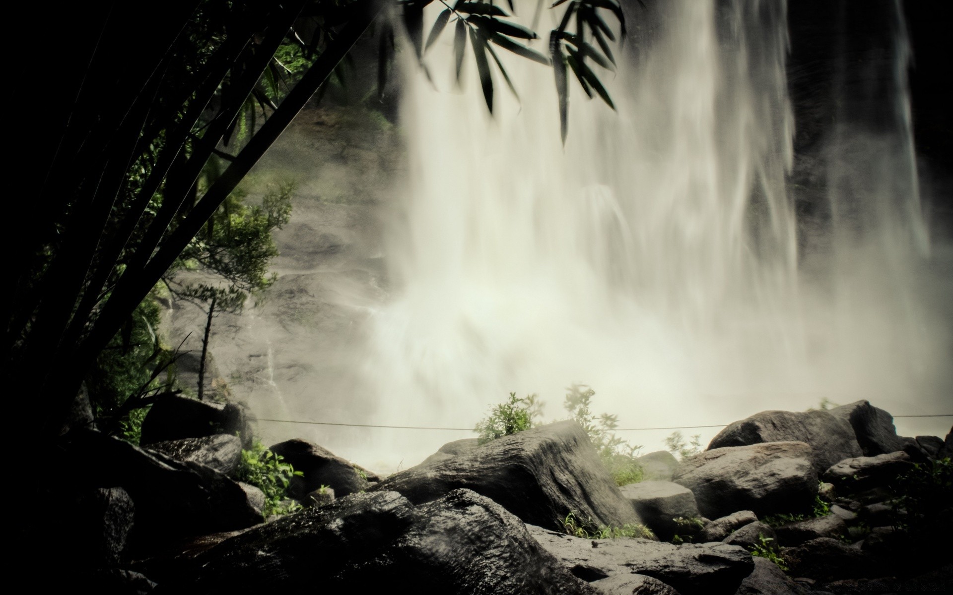 waterfalls waterfall water nature wood landscape tree river outdoors mist rock leaf stream motion travel fall