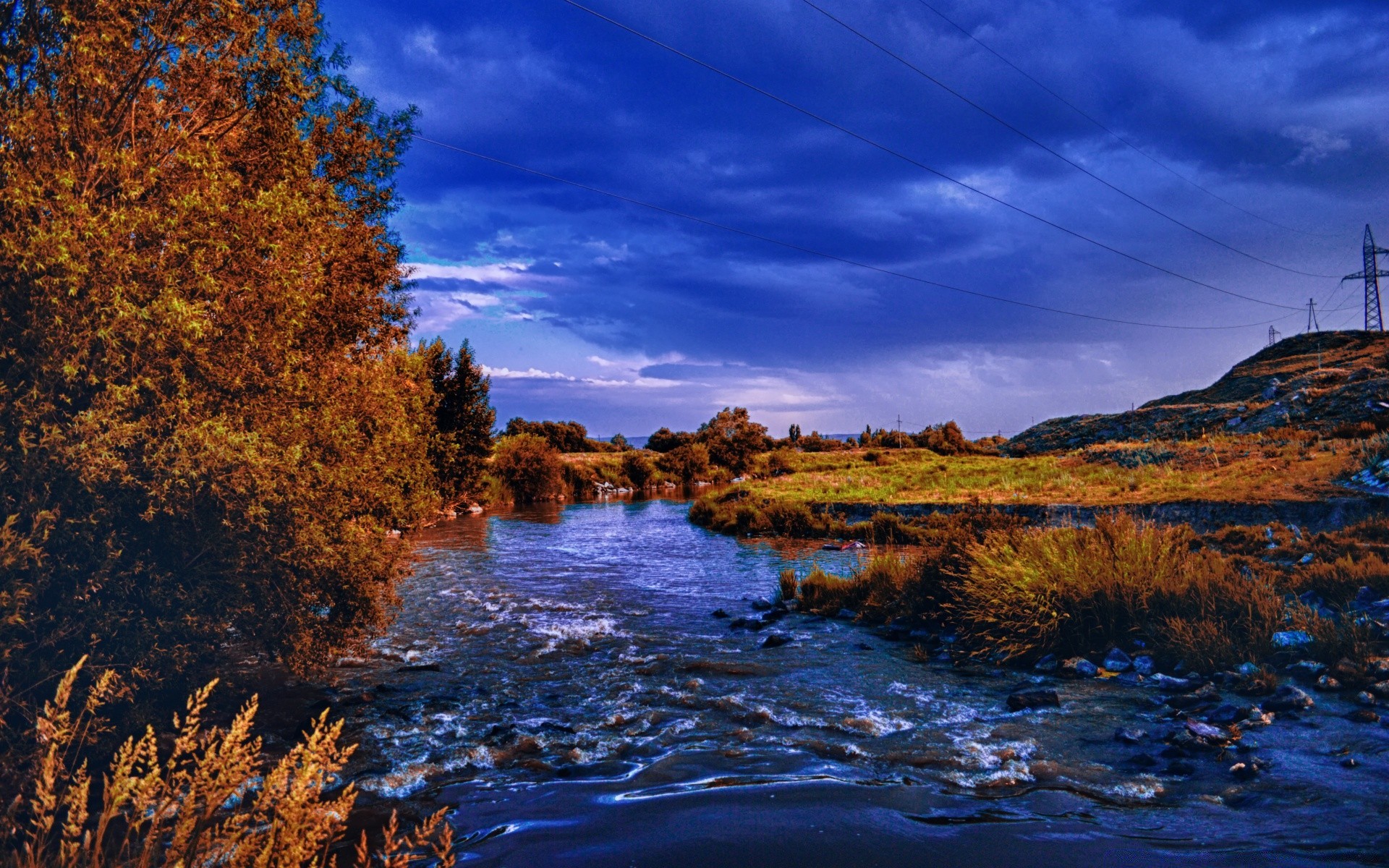 automne paysage nature automne eau à l extérieur arbre ciel coucher de soleil rivière aube bois scénique lac voyage soirée