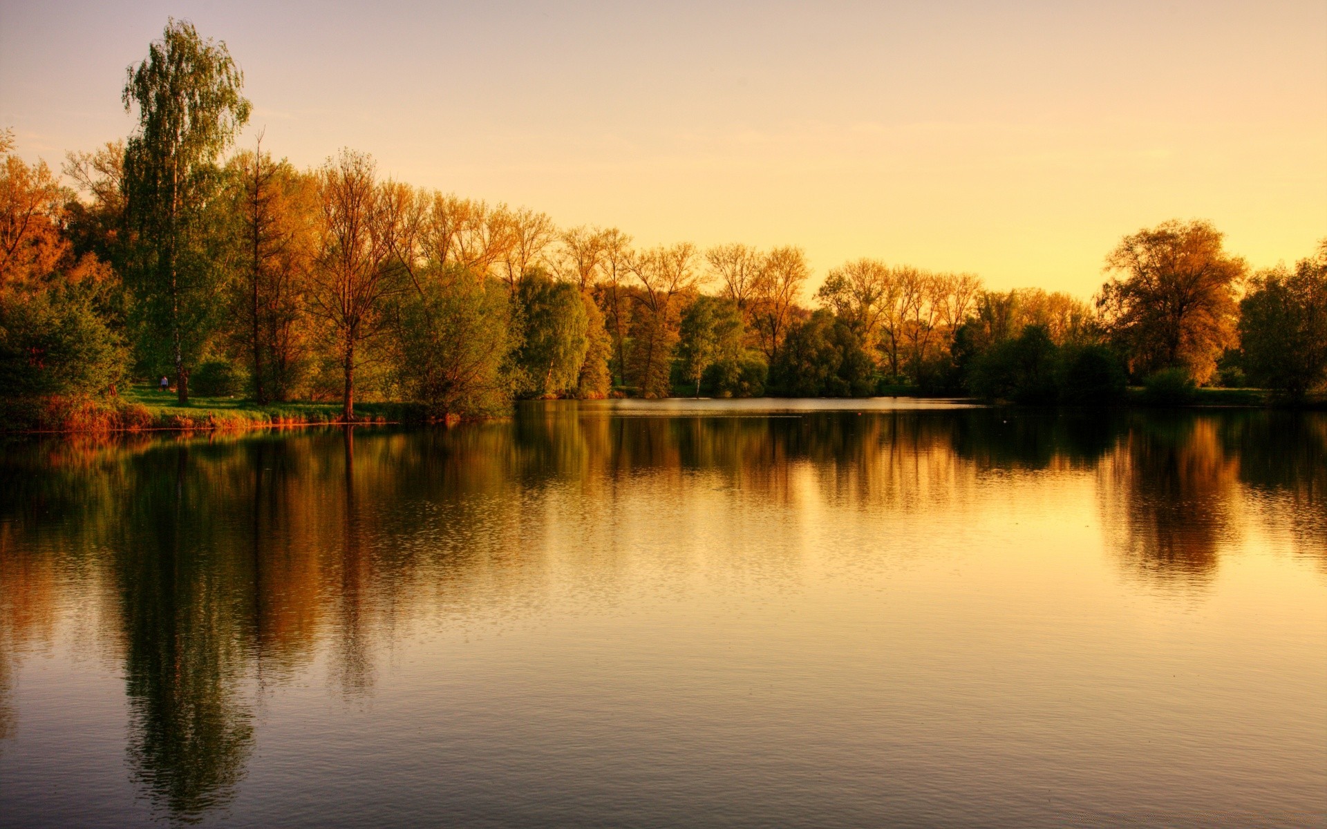 autunno riflessione lago alba acqua fiume tramonto albero paesaggio autunno natura sera piscina pleside all aperto cielo freddo sole legno