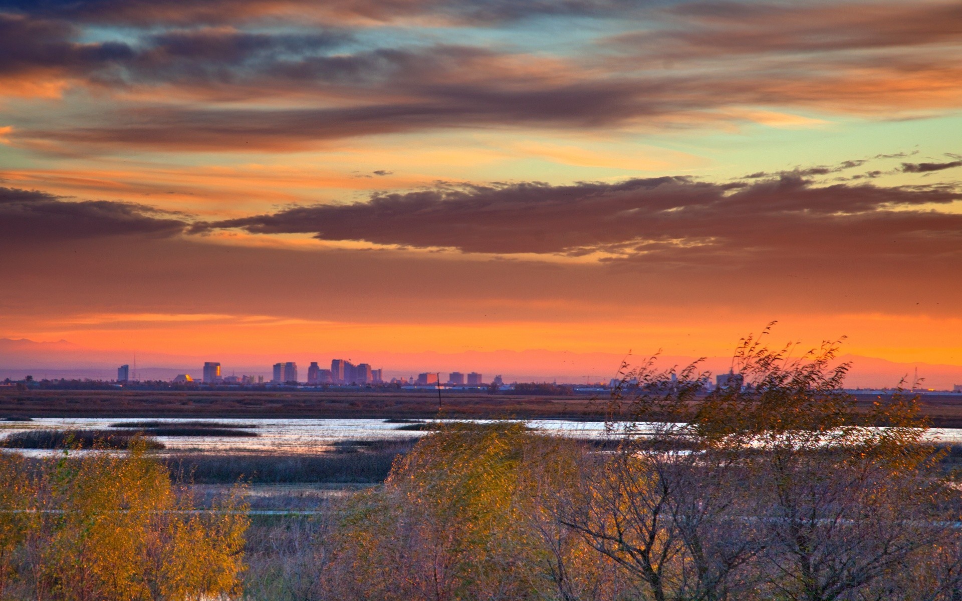 automne coucher de soleil aube eau automne paysage soir nature ciel crépuscule à l extérieur lac voyage réflexion rivière arbre