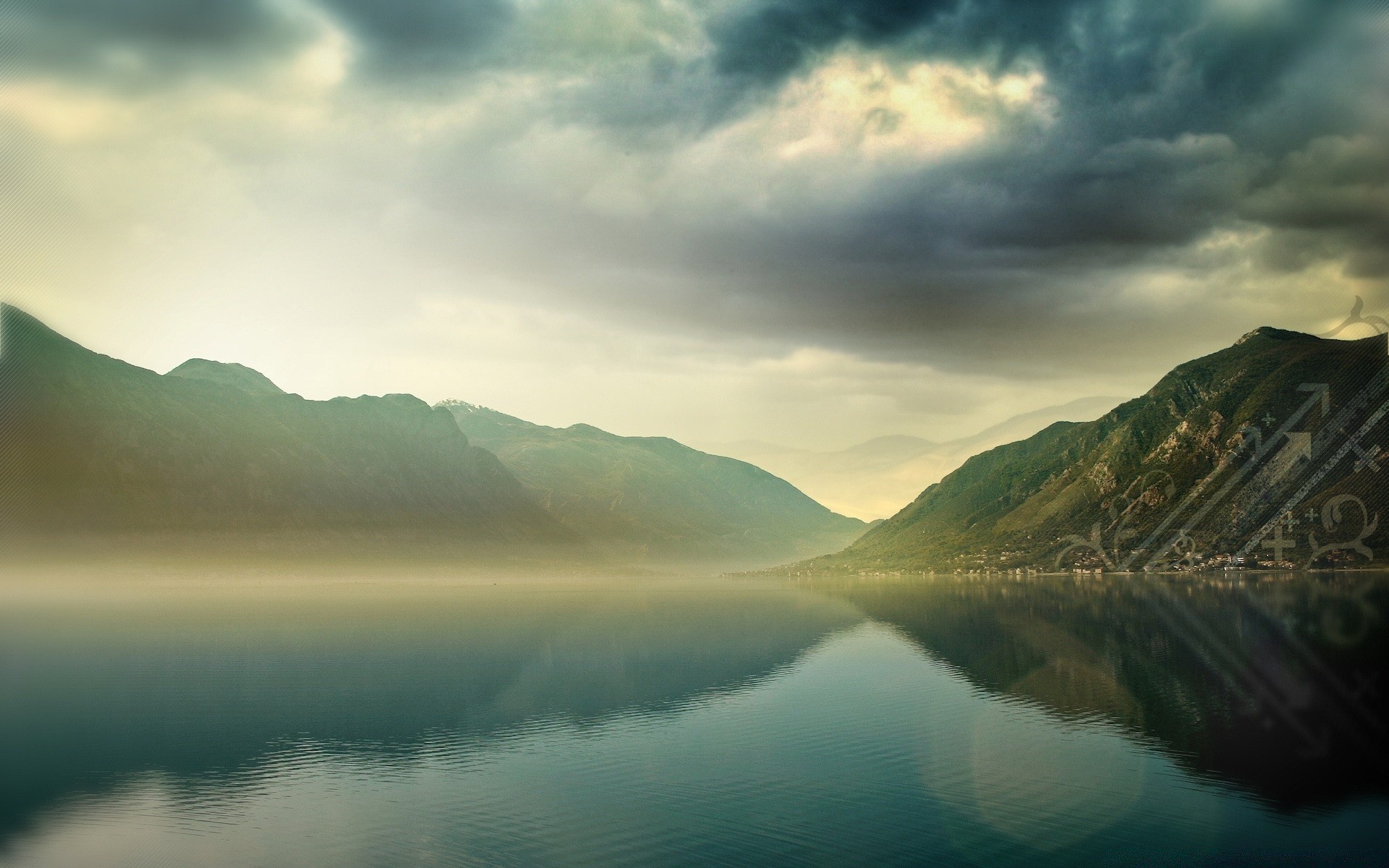 lake water landscape travel sky fog mountain dawn outdoors sunset nature mist