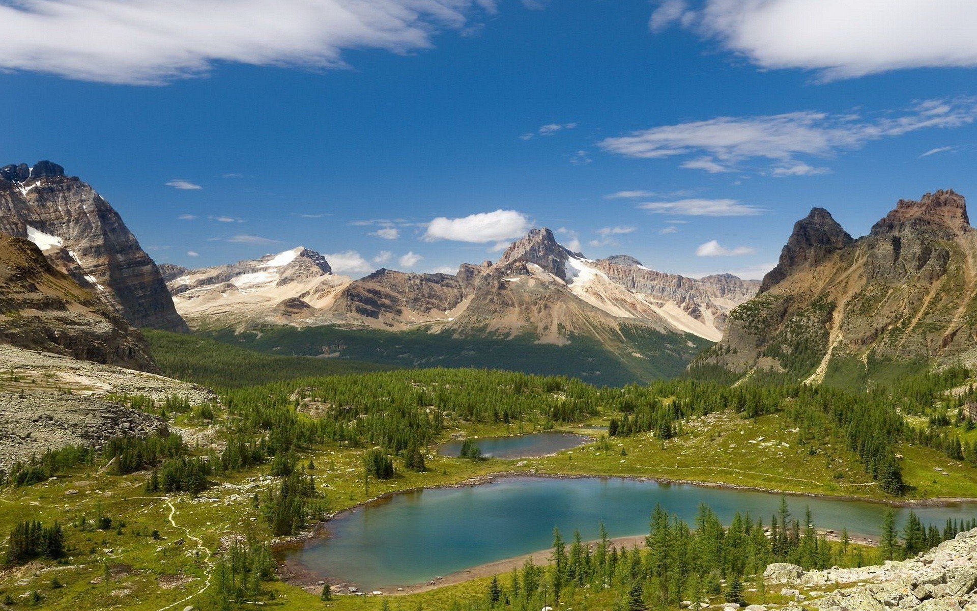 lake mountain water travel outdoors landscape nature snow sky scenic valley hike rock summer wood