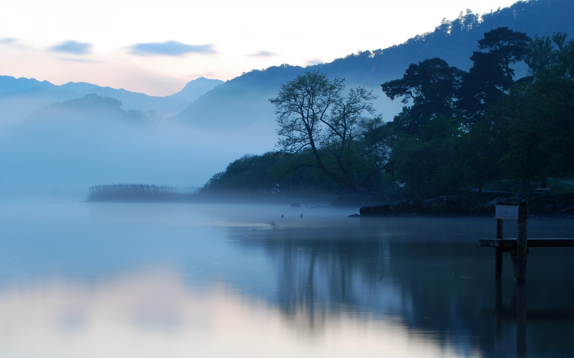 see wasser reflexion landschaft dämmerung natur fluss baum himmel im freien reisen sonnenuntergang berge abend