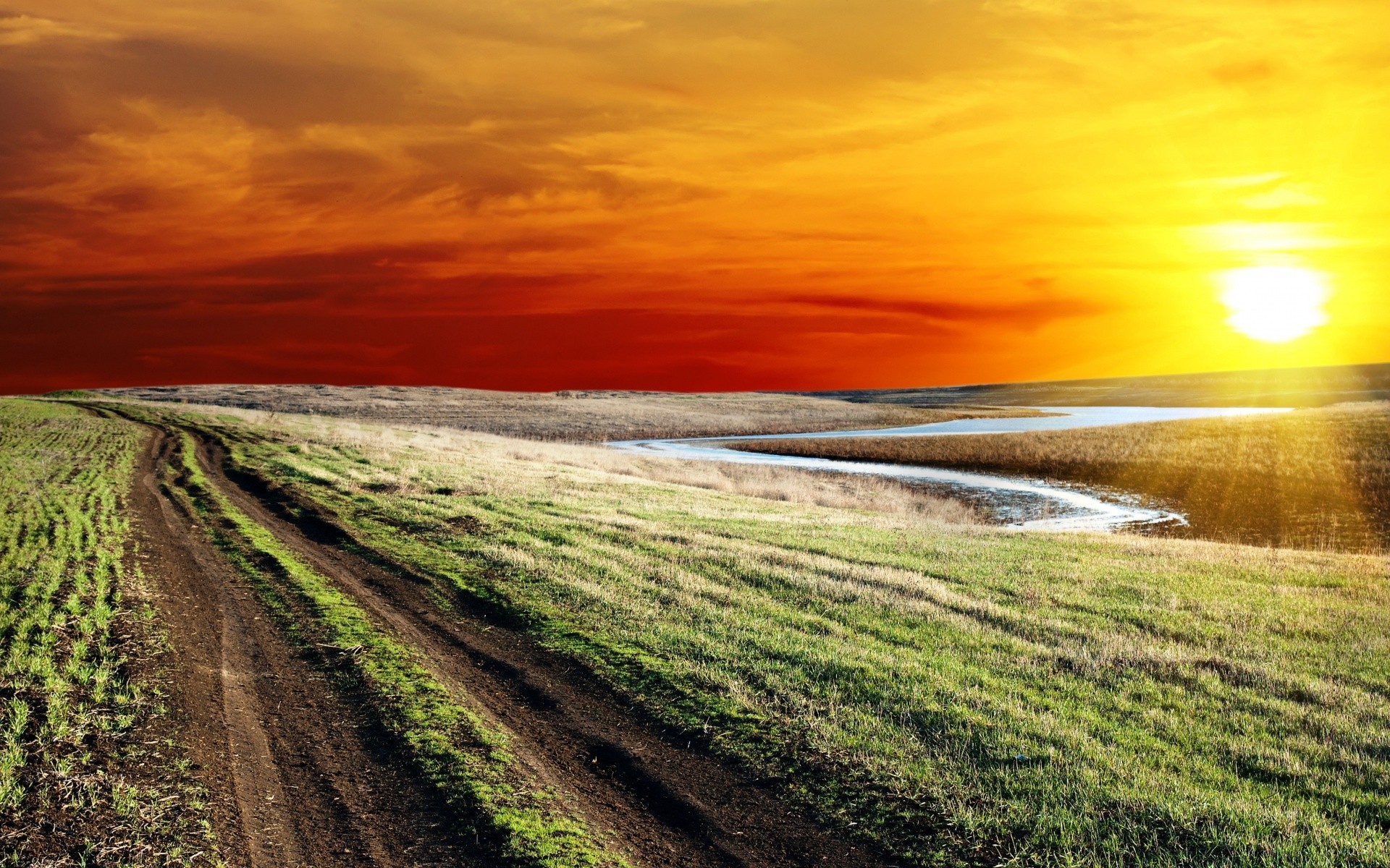 frühling sonnenuntergang wasser natur dämmerung landschaft himmel sonne im freien reisen abend dämmerung gutes wetter