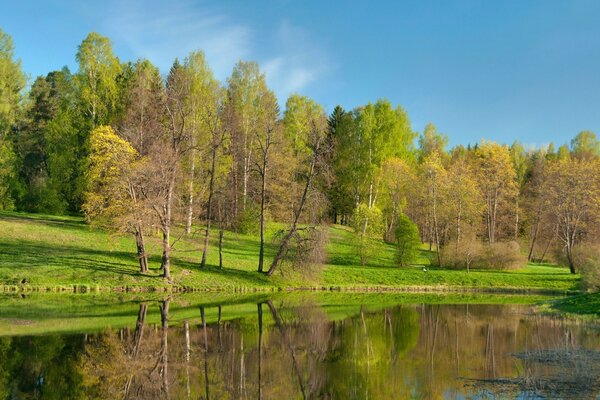 Le printemps arrive, le printemps est la route