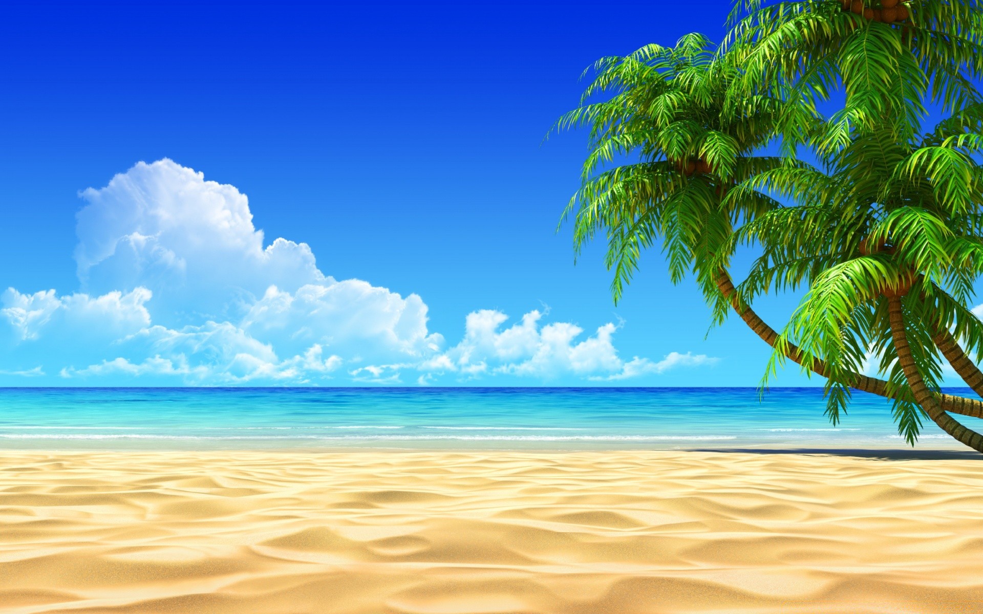 sommer tropisch sand strand sonne paradies meer ozean wasser idylle landschaft insel urlaub resort exotisch brandung gutes wetter meer welle reisen