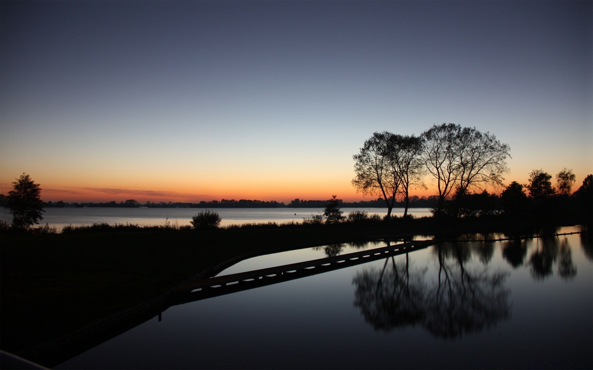 lago alba tramonto acqua riflessione fiume paesaggio albero sera sole cielo crepuscolo silhouette natura luce autunno all aperto inverno