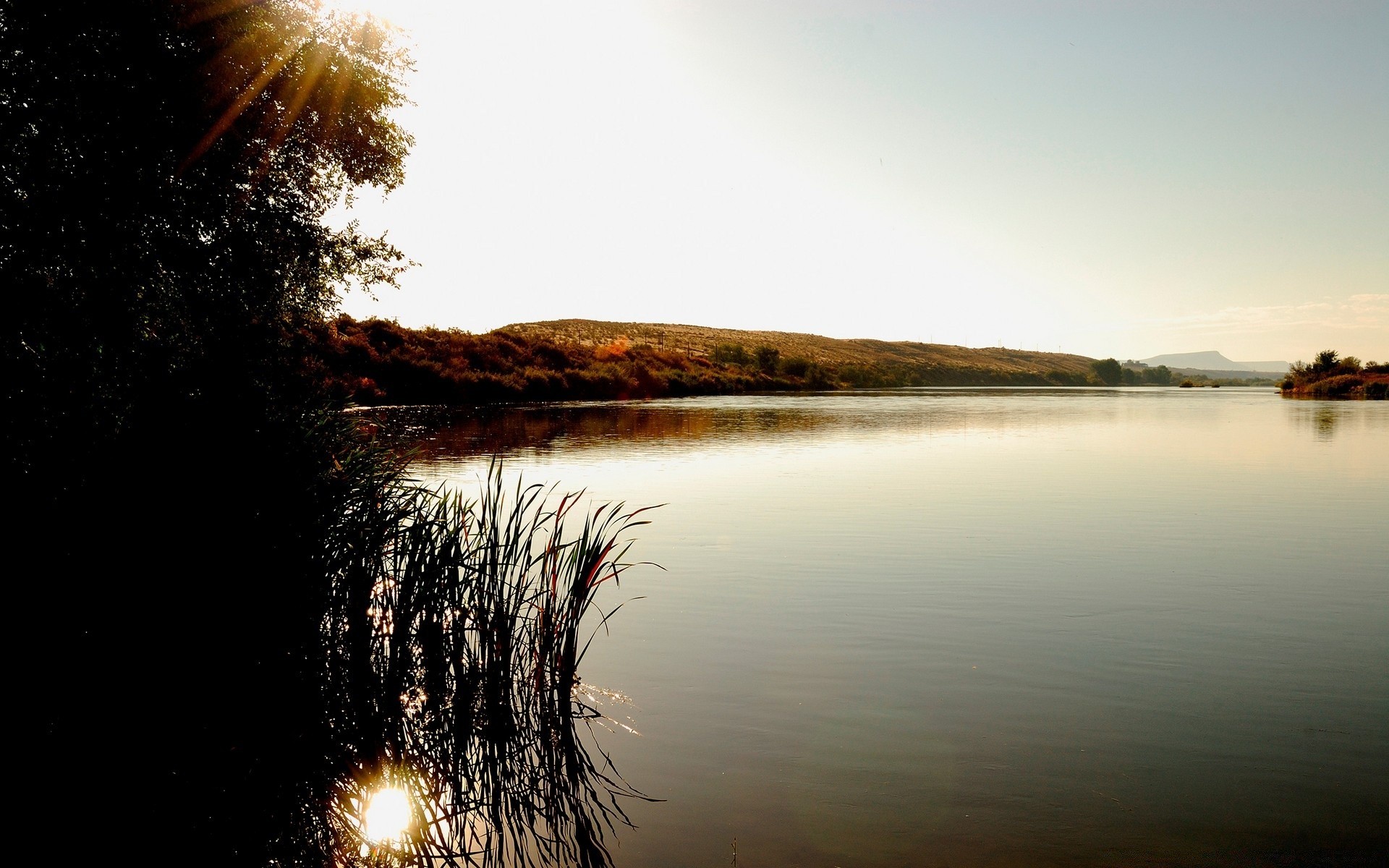 see wasser reflexion landschaft sonnenuntergang fluss himmel abend licht dämmerung im freien natur strand meer sonne baum