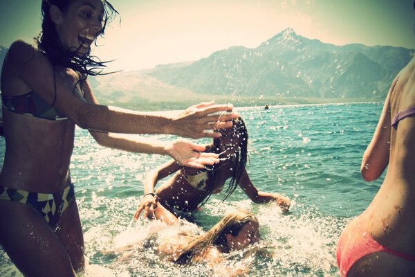 Vacaciones de verano en el mar y la playa