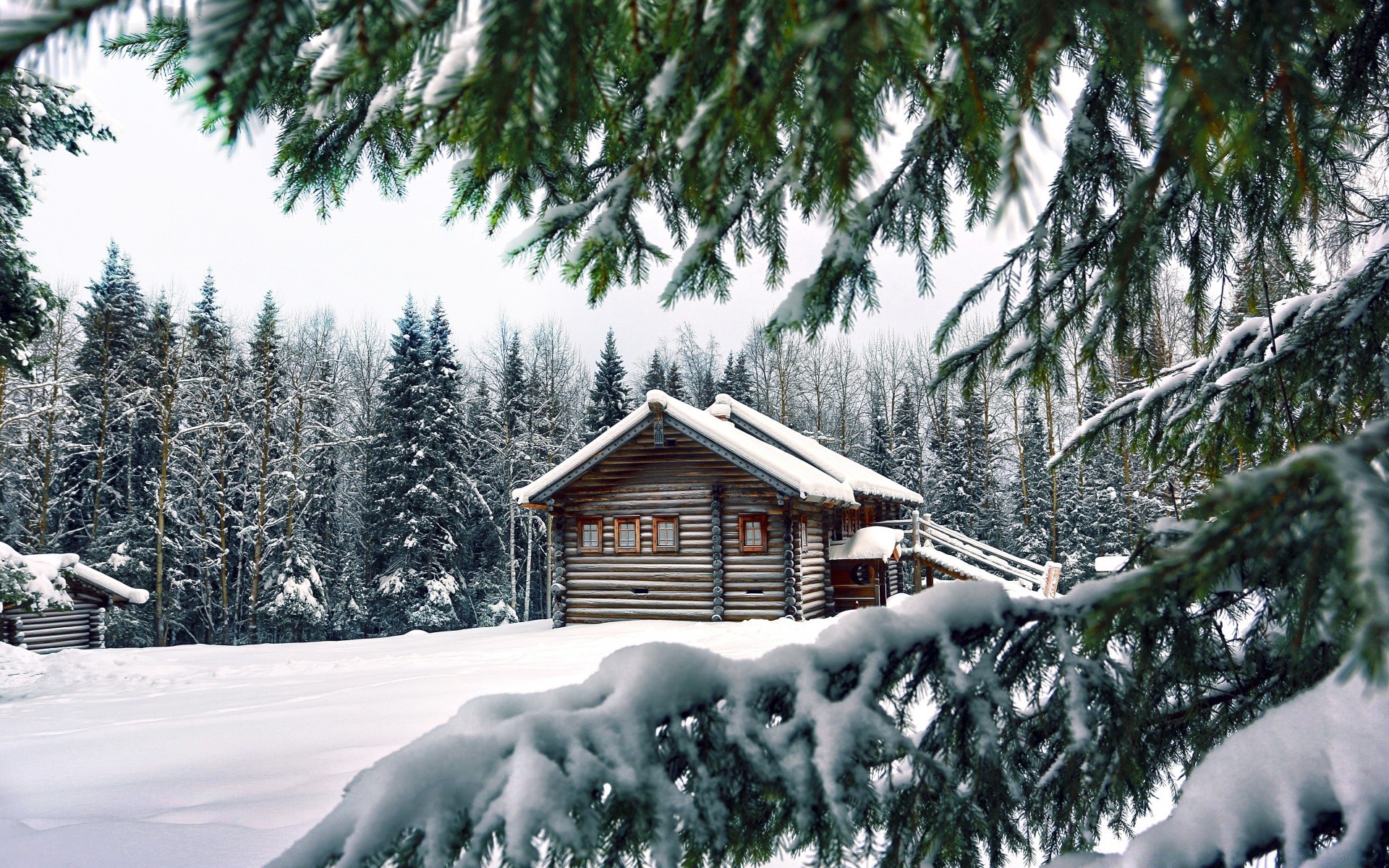 winter snow wood tree cold fir frozen resort evergreen season hut frost ice landscape house mountain snowdrift scenic outdoors