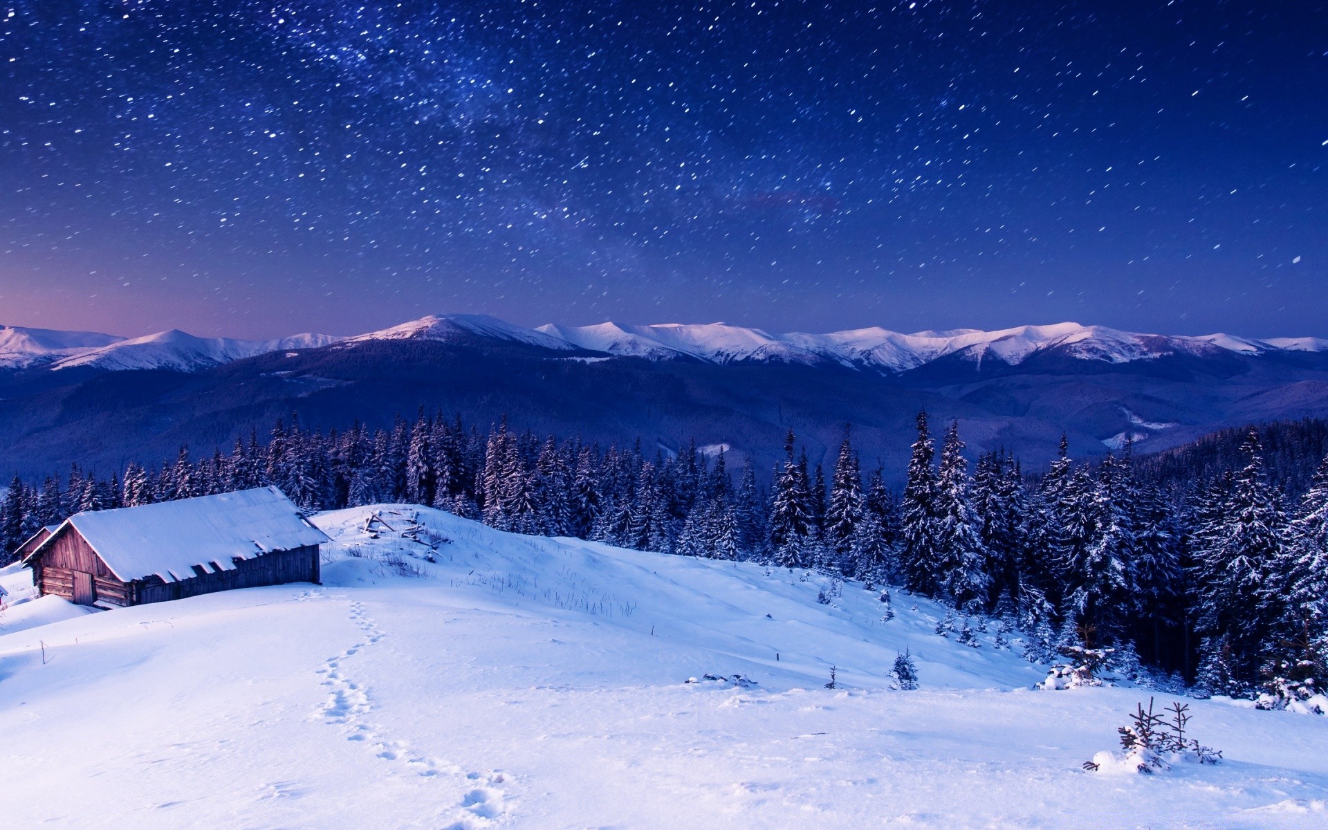 winter schnee berge kälte eis malerisch resort holz himmel reisen landschaft hügel frost