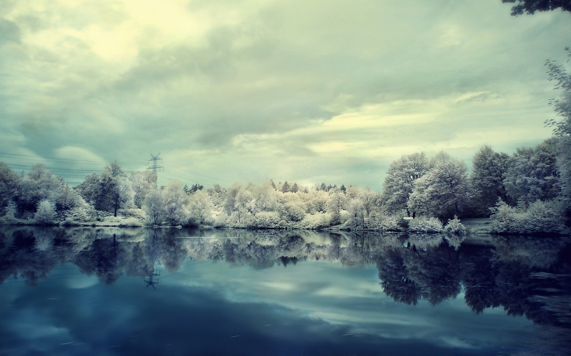 invierno paisaje agua árbol naturaleza lago reflexión cielo río niebla amanecer nube tiempo