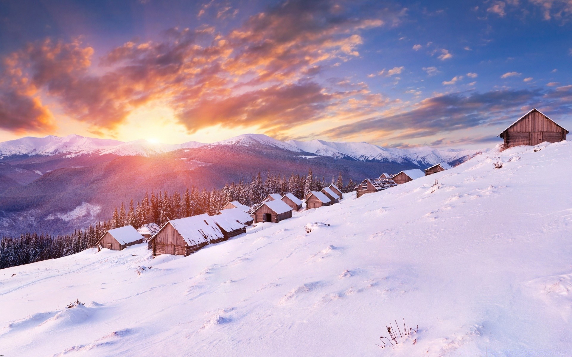 inverno neve montanhas frio paisagem gelo cênica congelado resort geada tempo ao ar livre colina