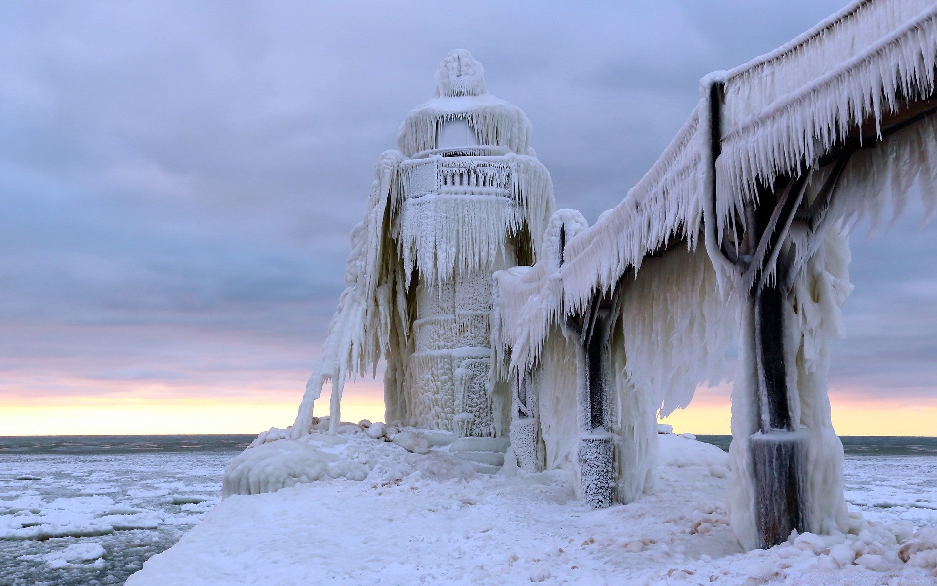 winter snow cold water outdoors travel frost ice sky nature frozen