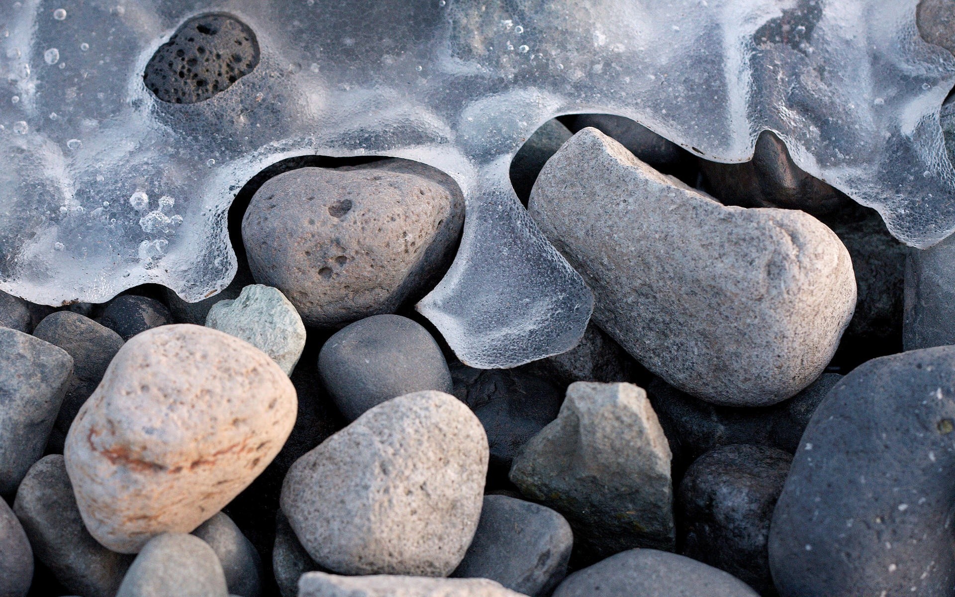 winter rock stone cobblestone zen smooth surface desktop grey texture nature gravel boulder harmony abstract wet shape hard close-up water