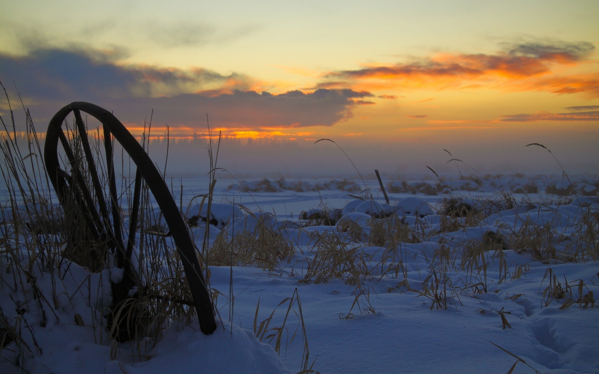 winter sunset reflection dawn water nature landscape lake evening dusk snow sky cold light sun fair weather wood river beach