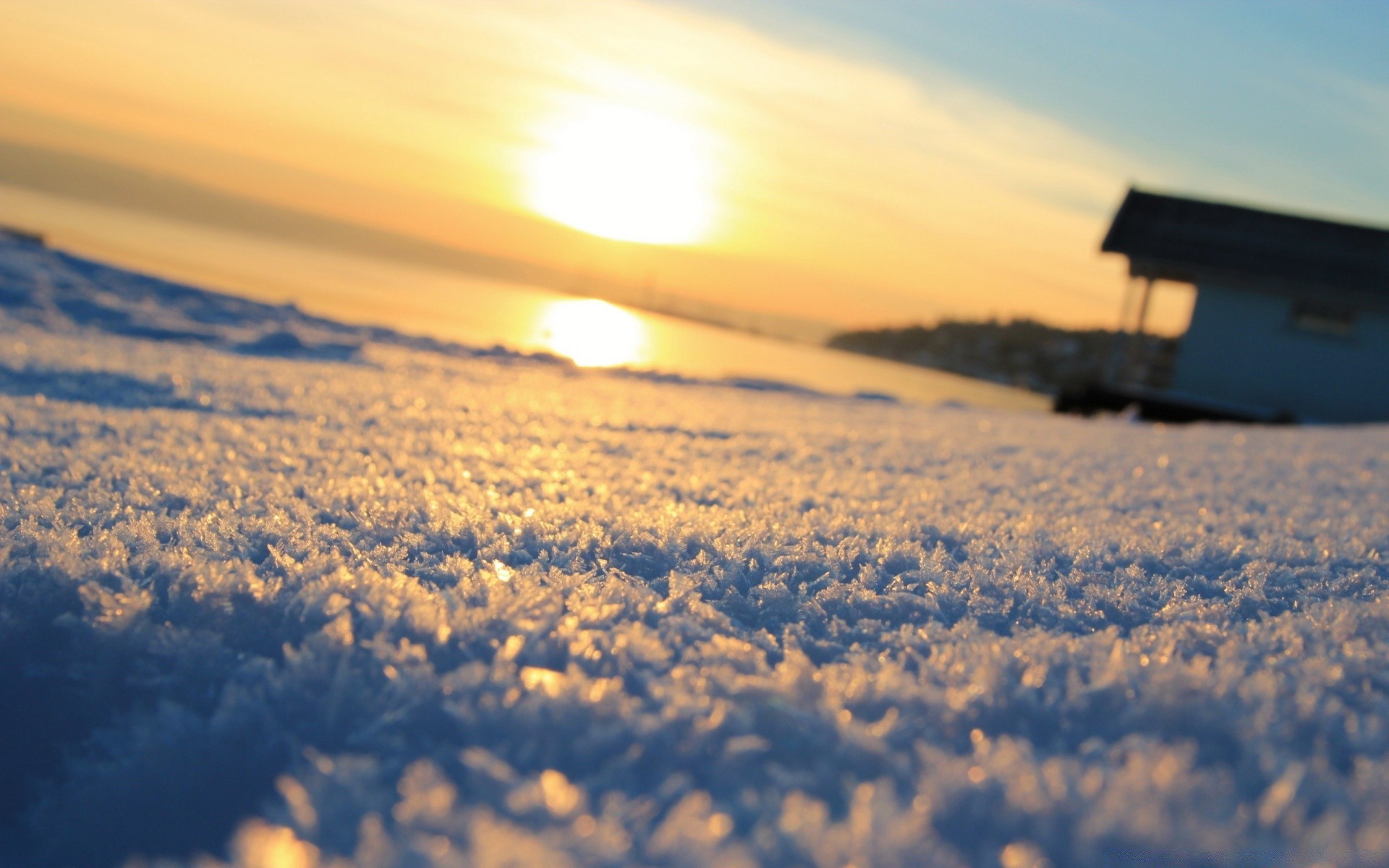 hiver coucher de soleil paysage aube soir soleil désert dehors nature ciel beau temps neige crépuscule plage voyage lumière lumière du jour