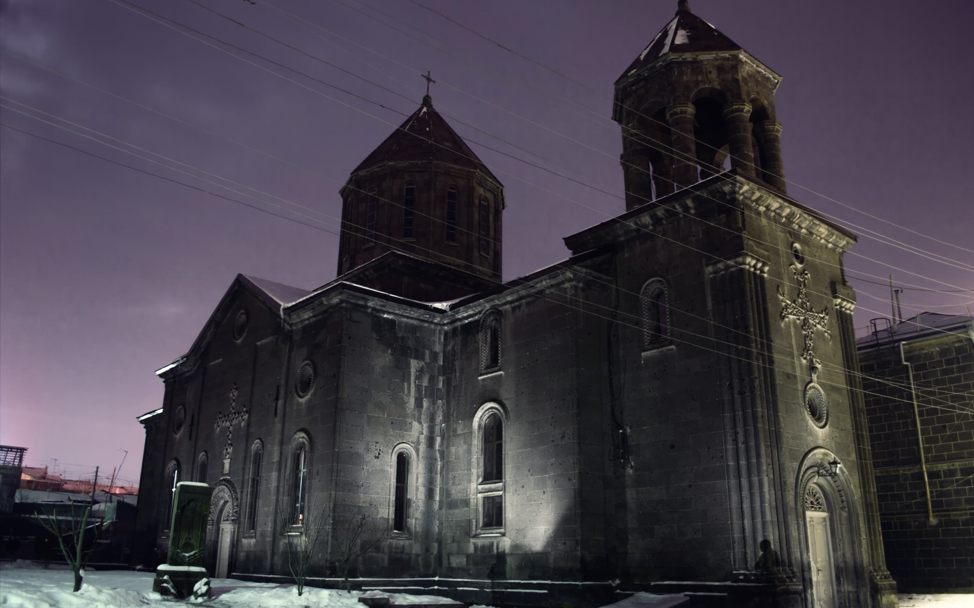 zima kościół architektura religia katedra dom podróże miasto niebo wieża stary na zewnątrz punkt orientacyjny świątynia turystyka