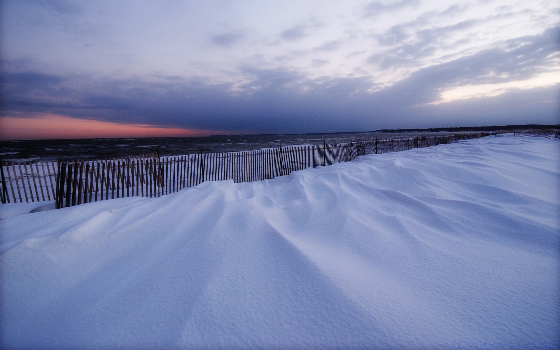 winter schnee eis kalt frost landschaft wasser gefroren himmel reisen im freien natur frostig dämmerung