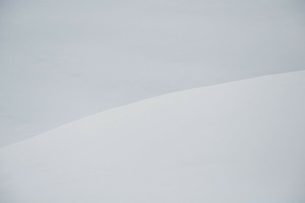 Le photographe a capturé l hiver sur la photo