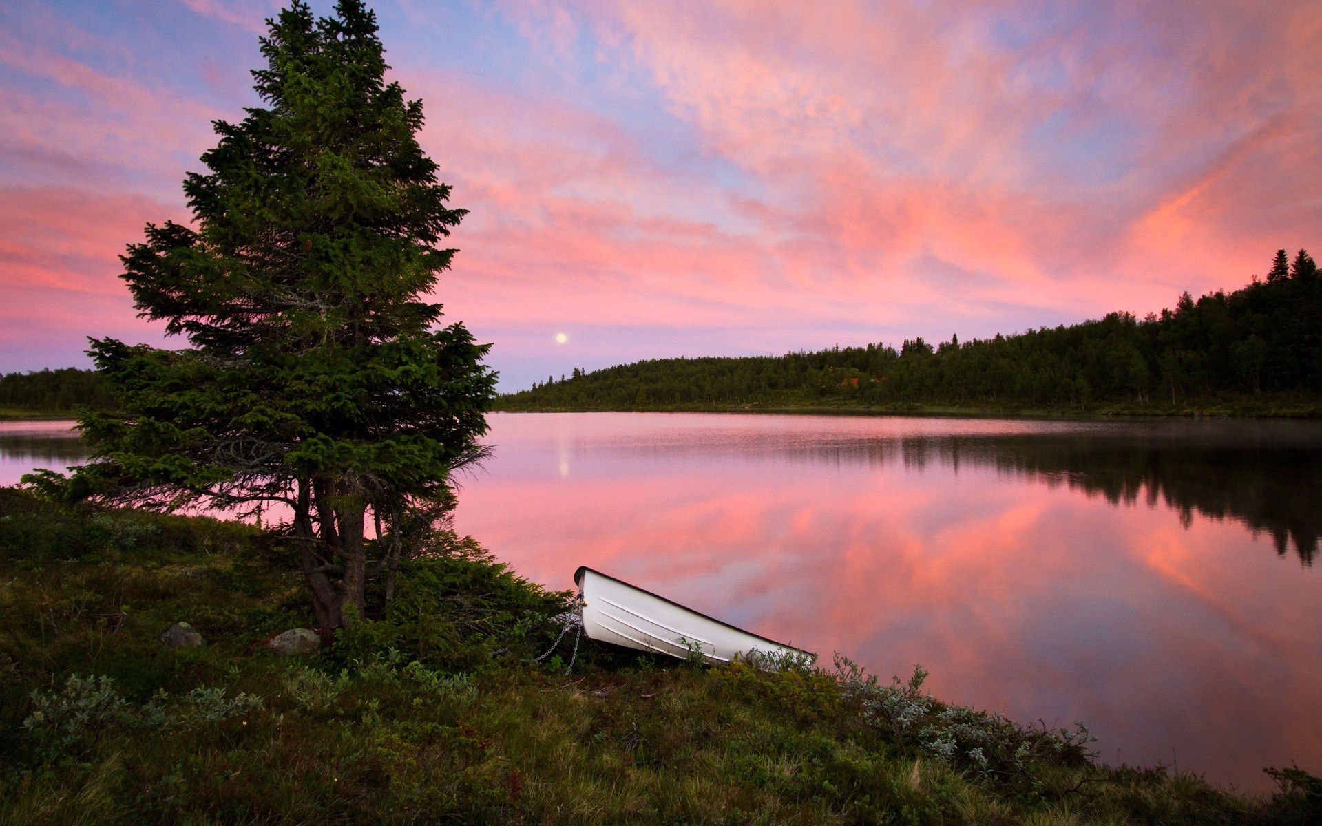 see holz wasser landschaft dämmerung natur im freien reflexion sonnenuntergang fluss sommer gelassenheit himmel holz plesid abend