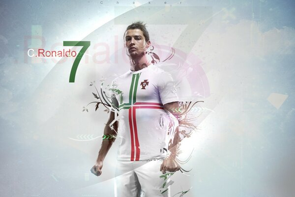 Ronaldo is the number 7 in the team