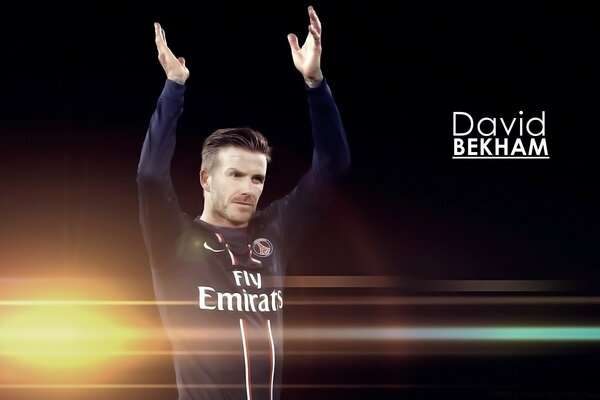 Minet David Beckham agite les fans