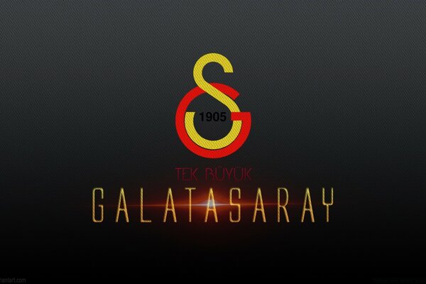 Illustration du symbole de football de Galatasaray